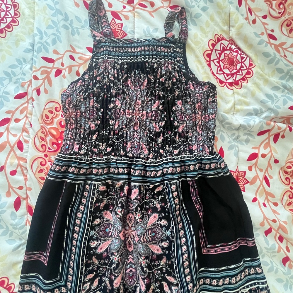 BRAND NEW Floral Print Sleeveless Maxi Dress - Size M
